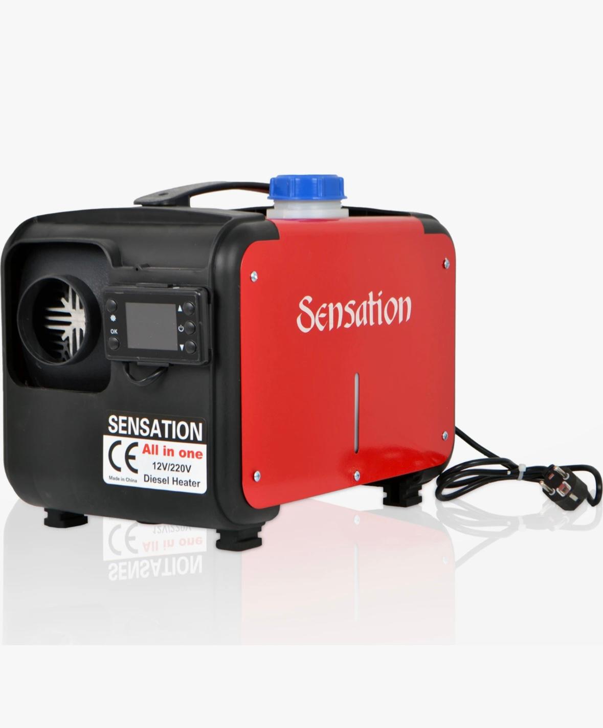 PORTATİF DİZEL ISITICI 12/24 VOLT 220 WATT