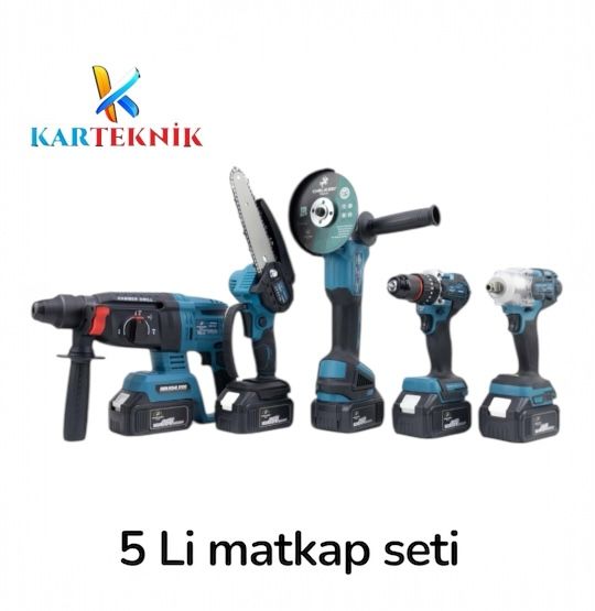 BEŞ'Lİ MATKAP SETİ 